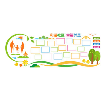 社區(qū)照片文化墻