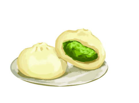 薺菜包子