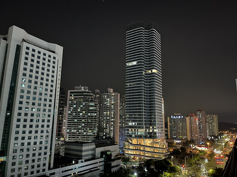 都市夜景高楼大厦