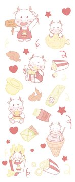 瘋狂星期四貼紙