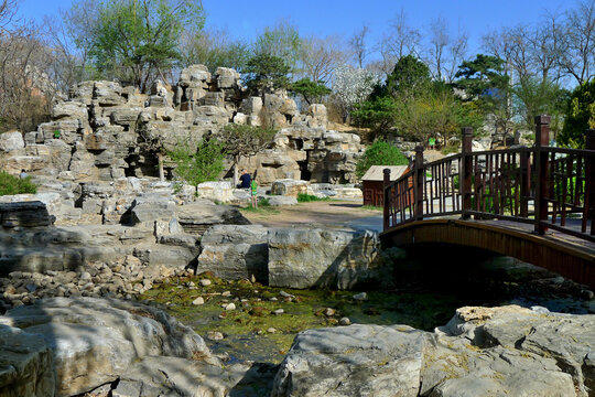 北京莲花池公园景观