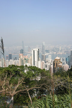 香港太平山全景