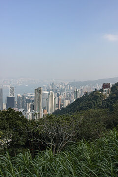 香港太平山全景