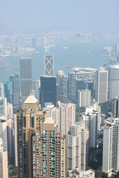 香港太平山全景