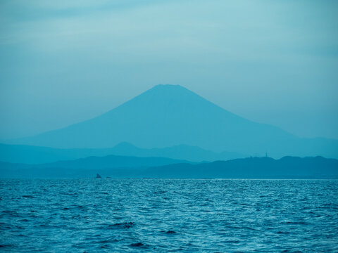 富士山日本蓝调死火山