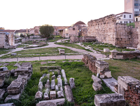 雅典古城遗迹