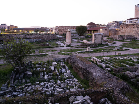 雅典古城遗迹