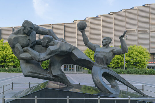 奥运主题雕塑