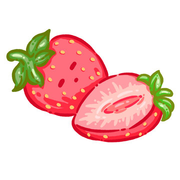 Q版水果草莓