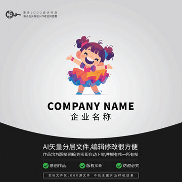 少儿中国舞蹈培训LOGO