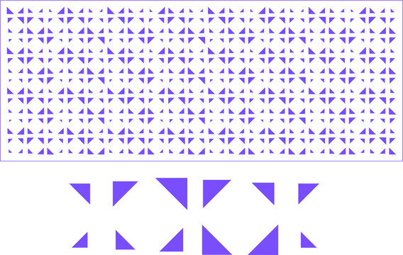 三角沖孔