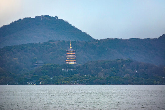 西湖雷峰塔