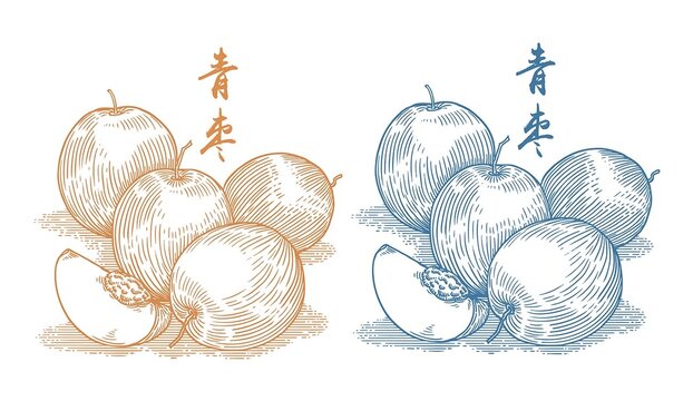 青棗版畫