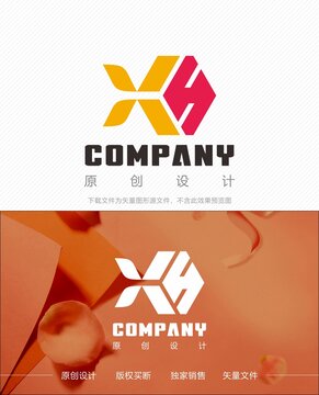 XS字母logo金鱼logo