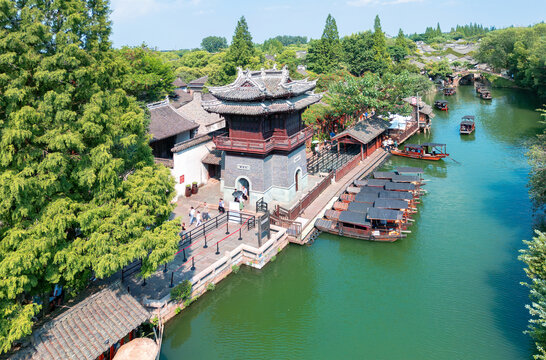 浙江省嘉興市烏鎮(zhèn)景區(qū)風(fēng)光