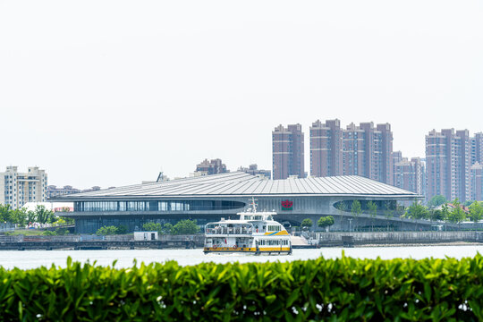 上海黄浦江畔建筑