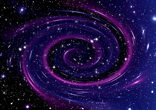 璀璨旋渦星空