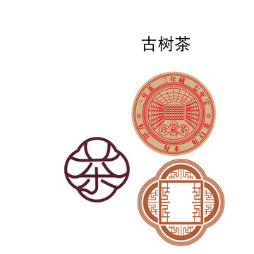 茶元素主題框