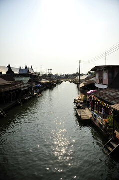 曼谷水上市场