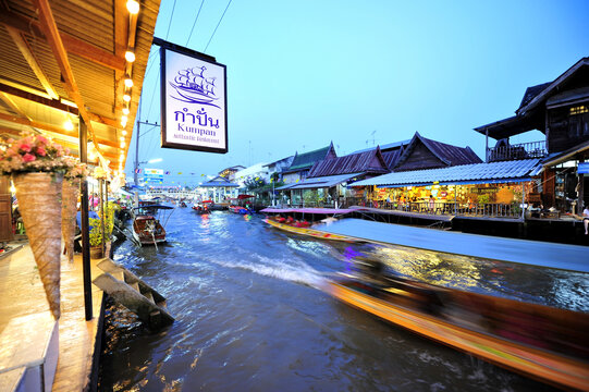 曼谷水上市场