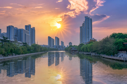 徐州古黃河兩岸風光