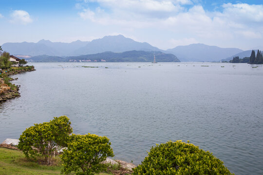 建德梅城镇三江口