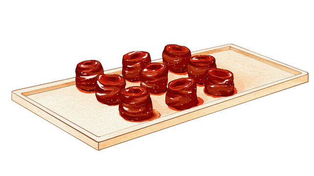 中國傳統(tǒng)美食魯菜九轉(zhuǎn)大腸