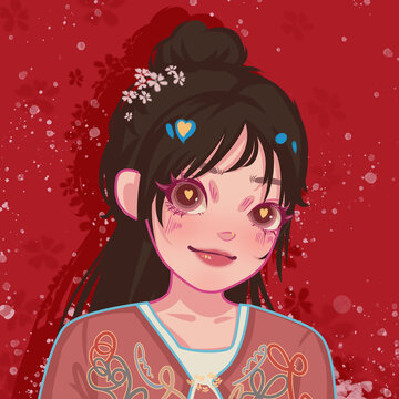 古風(fēng)女孩頭像