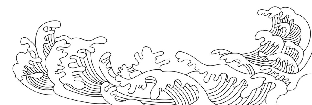插畫水紋