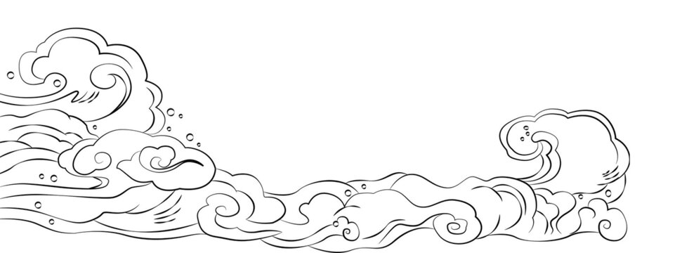 插畫水紋