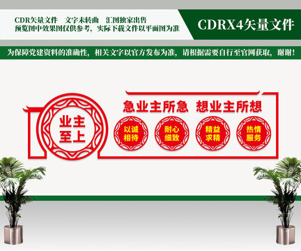 物業(yè)公司形象墻