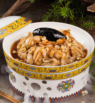 海參蓋飯