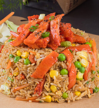 豬扒炒飯