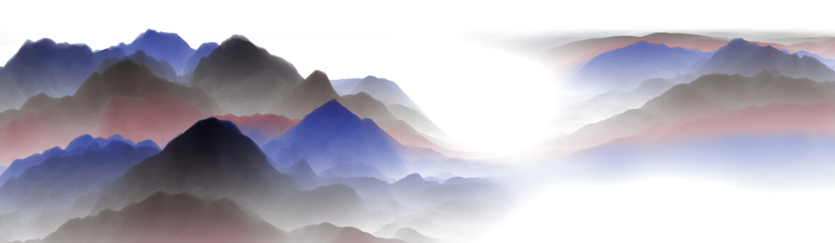 新中式山水畫