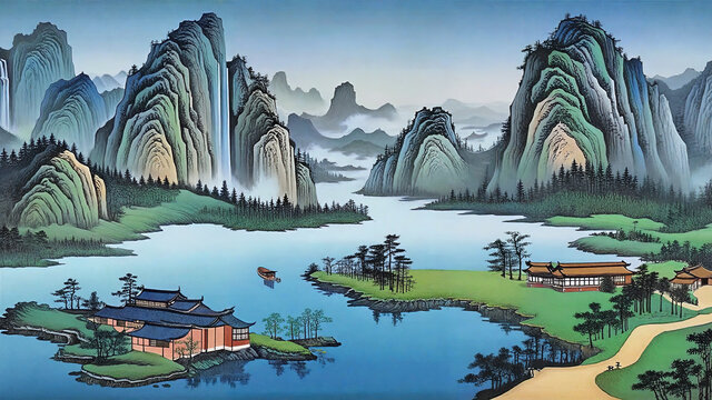 山水畫