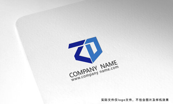 創(chuàng)意ZD標志logo設計