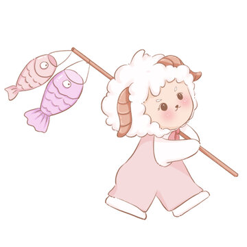 魚燈羊