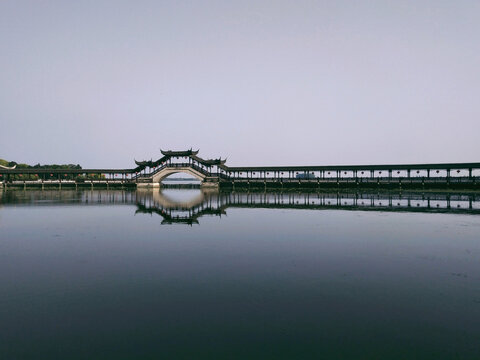 锦溪古莲桥