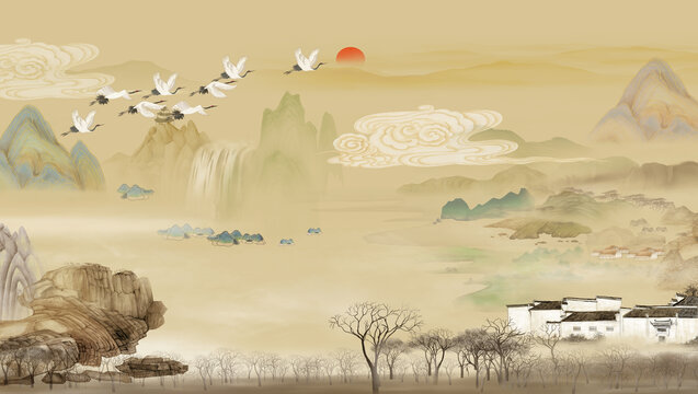 水墨畫(huà)