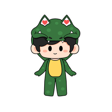 卡通男孩