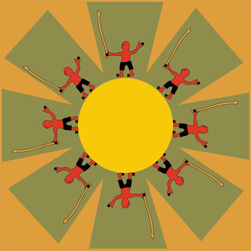 圍巾布藝印染圖案