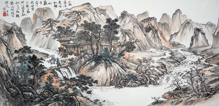 古風(fēng)山水