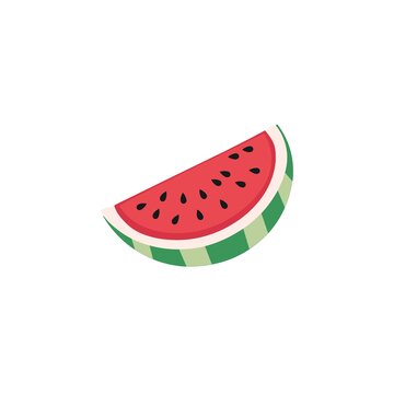 西瓜矢量插畫