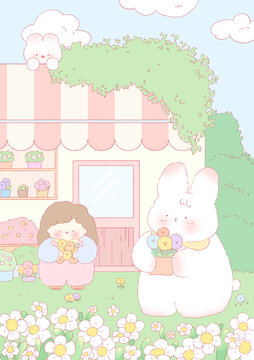 治愈系插畫