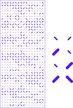 交叉線沖孔隔斷