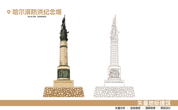 哈爾濱防洪紀(jì)念塔