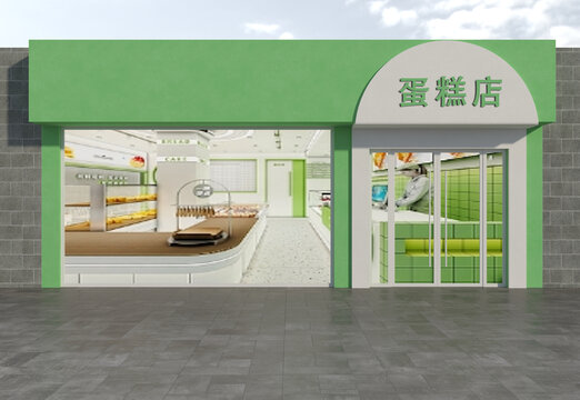 蛋糕店門頭