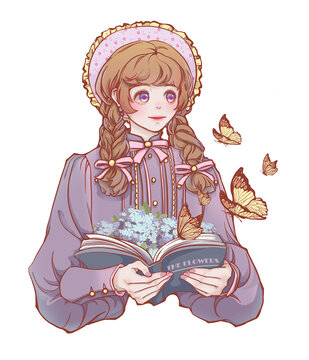 書與蝶
