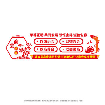 商會宗旨文化墻