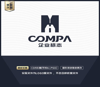 M字母LOGO設(shè)計(jì)